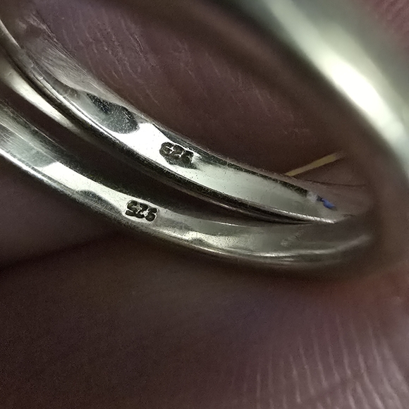 Kay Jewelers Two Stackable Amethyst Rings - Picture 5 of 10